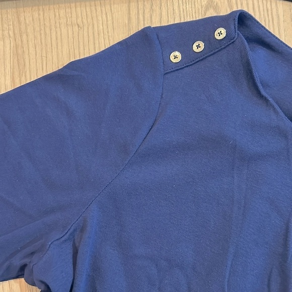 Jones New York Signature Sailor Navy Blue Dress l SIZE XL - Picture 3 of 3